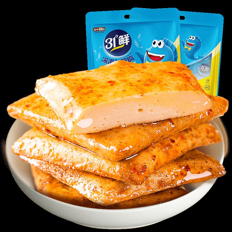 盐津铺子鱼豆腐31度鲜网红豆腐干香辣小零食小吃休闲食品豆干零食默认