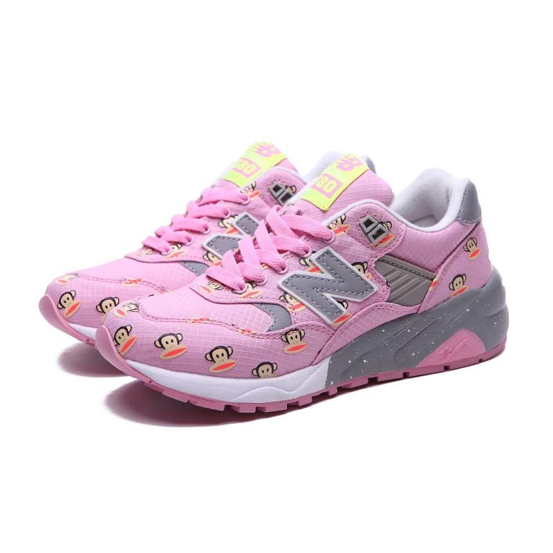新百伦newbalance580大嘴猴系列女士运动鞋跑鞋跑步鞋休闲鞋女鞋粉色