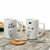 创简坊（CJIANFF） 陶瓷情侣杯马克杯可爱水杯带盖勺早餐杯牛奶咖啡杯子(一家三口+竹盖+钢勺)第2张高清大图