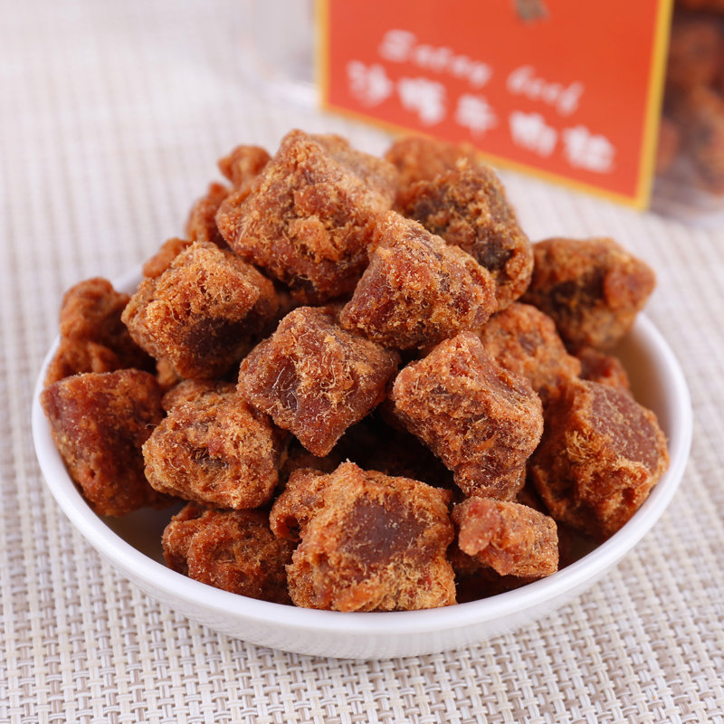 香港ufo牌沙爹味手撕牛肉干牛肉粒250g休闲零食港式特产