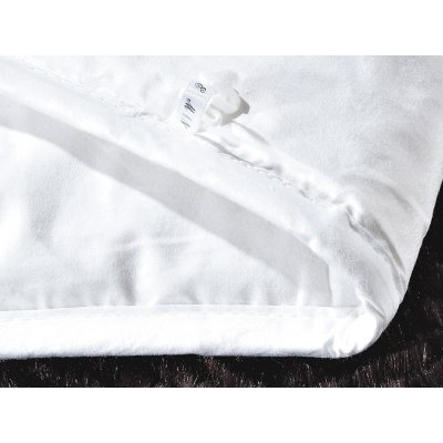 嘉加梦雅馨纯棉提花羊毛被（白色）（200*230cm）