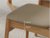 北欧创意实木橡木餐椅现代简约软包布艺椅日式餐椅休闲椅子第8张高清大图