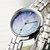 天梭(TISSOT)瑞士手表 弗拉明戈系列钢带石英女士手表(棕色 钢带)第3张高清大图