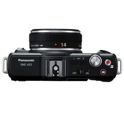 松下（Panasonic）DMC-GF2CGK单电相机（黑色） 特价促销 全高清视频 3寸液晶屏幕 3.2张/秒高速拍照