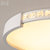led吸顶灯卧室灯现代简约客厅灯个性书房灯具儿童房灯圆形水晶灯HS102021(36W*2无极调光)第4张高清大图