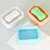 双层沥水香皂盒创意吸水海绵肥皂架卫生间浴室香皂架肥皂盒(肥皂盒3个装)第4张高清大图