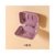 肥皂盒架子沥水卫生间免打孔香皂置物架家用吸盘壁挂式香皂盒(紫色)第7张高清大图