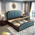 双人主卧大床现代轻奢床美式床实木床1.8米白色1.5米港式储物婚床(1.5*2米 床)第4张高清大图
