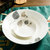 浩雅 景德镇陶瓷餐具礼品套装骨瓷碗碟组合欧式釉上彩28头碗盘碟微波炉适用 金叶国度第5张高清大图