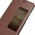 木木（MUNU）华为 P9plus 5.5英寸 手机壳 手机套 保护壳 保护套 商务皮套 支架皮套 智能开窗保护套(酒红)第5张高清大图