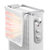 美的(Midea )NY2513-16FW 油汀取暖器 静音家用电暖器 13片 卧式客厅暖风机  白色款(油汀加热)第3张高清大图