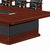 GX 实木木皮会议桌环保油漆会议桌培训桌(胡桃色 GX-H01)第5张高清大图
