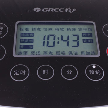 格力（GREE）智能电饭煲GDF-4006C智能天面显示，操作更方便 五段营养程式，好味道，更营养