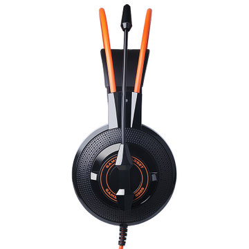 硕美科（SOMIC）G925 头戴式电脑耳麦 电竞游戏耳机 黑橙色