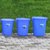 俊采云JCY-3x大号垃圾桶户外塑料酒店餐厨工业商用圆形带盖大容量收纳水桶 200升+盖（蓝色）（单位：个）(蓝色 JCY-3x)第5张高清大图