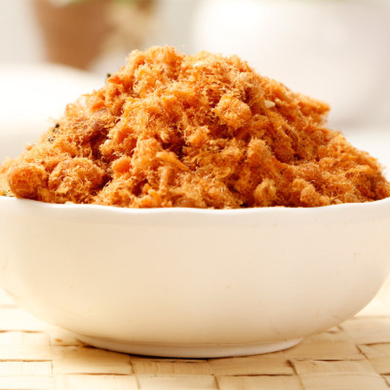 零食多 儿童肉松 110g/罐