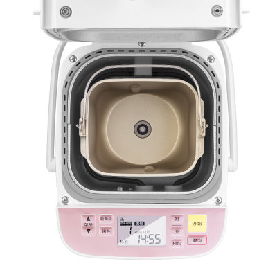 松下SD-PPF100面包机 智能温控家用自动投料(粉色)