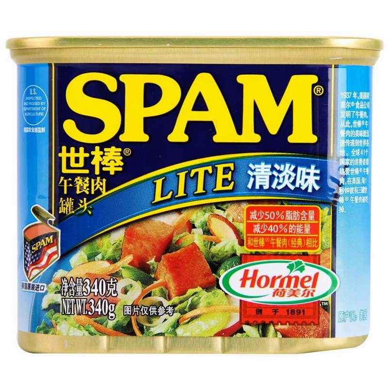 世棒(spam)清淡味午餐肉罐头340g 美国进口