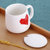 角拓者创意办公室陶瓷杯带盖勺大容量个性卡通水杯家用杯子可爱马克杯女(love爱心)第4张高清大图