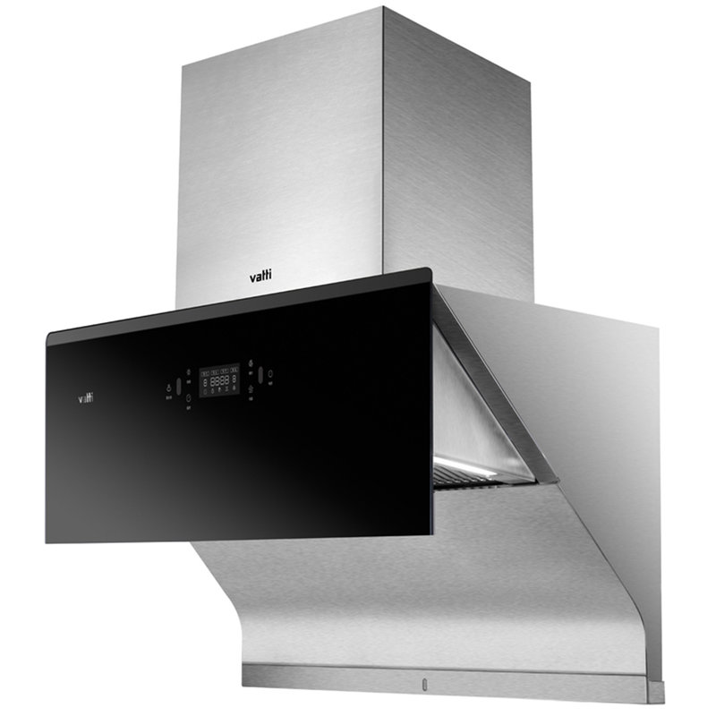 华帝抽油烟机cxw-260-j659ah 黑色 手势控制 升级蒸水洗