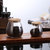 卓宜佳居（ZJOY)厨房蘑菇造型精致玻璃储物罐杂粮密封罐食品收纳罐茶叶罐咖啡豆罐子(容量800毫升1只装)第2张高清大图