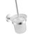 JOMOO九牧 卫浴挂件 厕刷架 优质玻璃马桶刷套装 全国联保 939511第4张高清大图