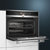 西门子（SIEMENS）蒸烤箱一体机嵌入式德国原装进口彩屏蒸汽烤箱蒸箱二合一47升大容量搪瓷内腔CS636GBS1W(黑色 CS636GBS1W)第7张高清大图
