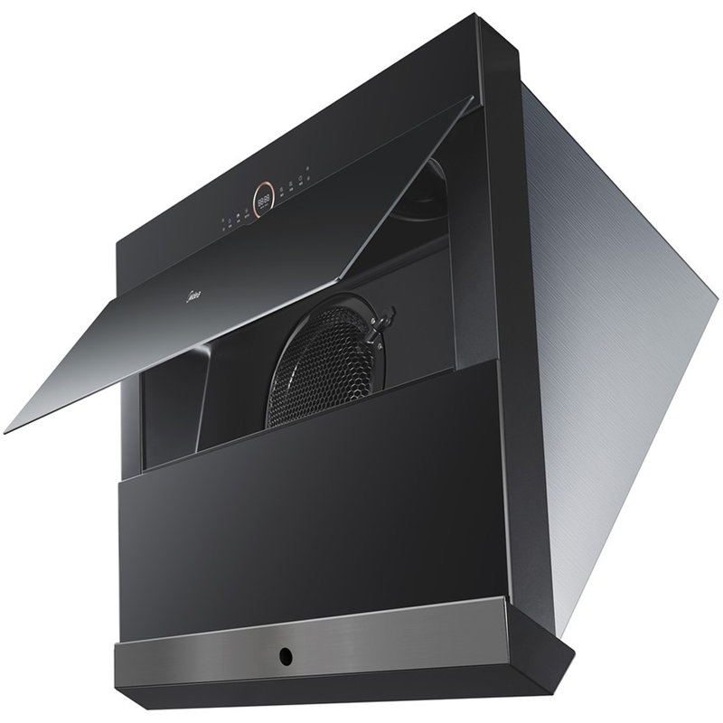 美的(midea)cxw-260-c66c侧吸油烟机黑