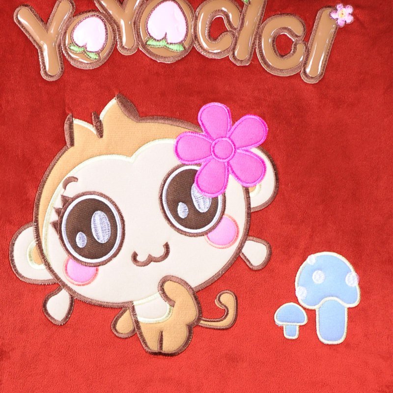 悠嘻猴汽车座套整车内饰25件套(超萌cici款)(枣红色)