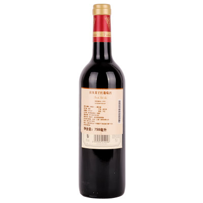【真快乐在线自营】 法国波尔多拉贝莱干红葡萄酒750ml