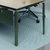 艾诺狄斯 现代简约大班台老板办公桌椅单人办公电脑桌带柜人造板2.3米(胡桃色六人位 默认)第3张高清大图