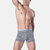 男士内裤男平角裤莫代尔青年运动大码透气四角短裤头潮CK6910(灰色 XL)第3张高清大图
