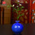 欧式陶瓷花瓶摆件 小花瓶干花水培花器不含底座(8cm蓝结晶)第2张高清大图
