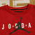 NIKE AIR JORDAN男童加绒圆领运动套头卫衣   83311HO558-023 R78(160CM(XL) 红色)第4张高清大图
