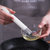 北欧风厨房烘焙小工具糖果色烧烤刷耐高温分体式硅胶油刷子(灰白色 1个装)第4张高清大图